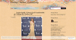 Desktop Screenshot of gossipnewscelebrity.wordpress.com