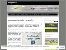 Tablet Screenshot of lobbycraciaeu.wordpress.com