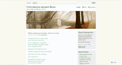 Desktop Screenshot of converginghearts.wordpress.com