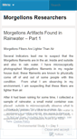 Mobile Screenshot of morgellons1.wordpress.com