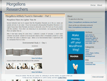 Tablet Screenshot of morgellons1.wordpress.com