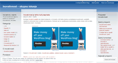 Desktop Screenshot of inovativno.wordpress.com