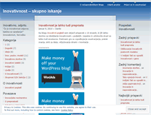 Tablet Screenshot of inovativno.wordpress.com