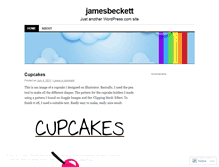 Tablet Screenshot of jamesbeckett.wordpress.com