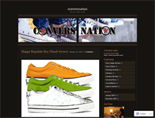 Tablet Screenshot of conversnation.wordpress.com