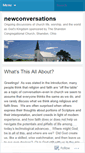 Mobile Screenshot of newconversations.wordpress.com