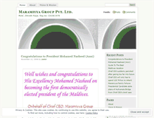Tablet Screenshot of maramiyya.wordpress.com