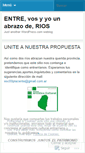 Mobile Screenshot of entrerioscultural.wordpress.com