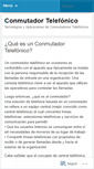 Mobile Screenshot of conmutador.wordpress.com