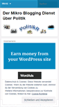 Mobile Screenshot of politikr.wordpress.com