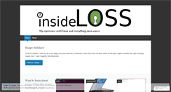 Desktop Screenshot of insideloss.wordpress.com