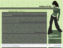 Tablet Screenshot of milenita18.wordpress.com