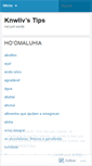 Mobile Screenshot of knwliv.wordpress.com