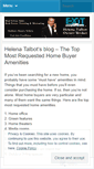Mobile Screenshot of helenatalbot.wordpress.com
