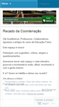Mobile Screenshot of educacaofisicafeevale.wordpress.com