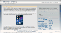 Desktop Screenshot of mobifun.wordpress.com