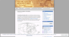 Desktop Screenshot of nomehagasmuchocaso.wordpress.com
