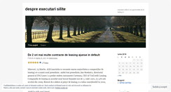 Desktop Screenshot of executarisilite.wordpress.com