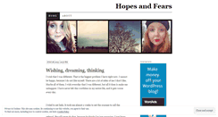 Desktop Screenshot of miriamshopesandfears.wordpress.com