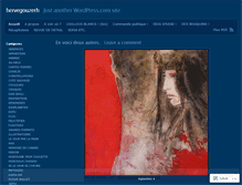 Tablet Screenshot of hervegouzerh.wordpress.com