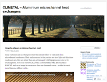 Tablet Screenshot of climetal.wordpress.com