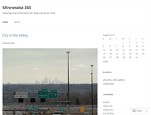 Tablet Screenshot of minnesota365.wordpress.com