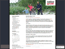 Tablet Screenshot of outdoorlook.wordpress.com