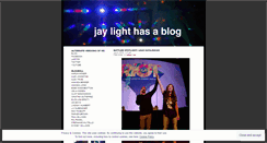 Desktop Screenshot of jaylight.wordpress.com