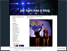 Tablet Screenshot of jaylight.wordpress.com
