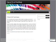 Tablet Screenshot of dialecto.wordpress.com