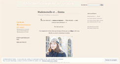 Desktop Screenshot of leblogmademoiselleetvous.wordpress.com