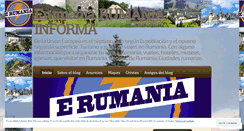 Desktop Screenshot of erumania.wordpress.com