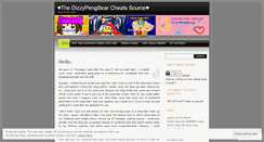 Desktop Screenshot of dizzypengbear.wordpress.com