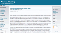 Desktop Screenshot of amolchaudhari.wordpress.com