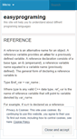 Mobile Screenshot of easyprograming.wordpress.com