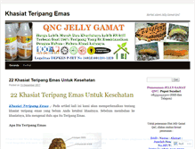 Tablet Screenshot of khasiatteripangemasherbalblog.wordpress.com