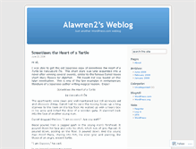 Tablet Screenshot of alawren2.wordpress.com