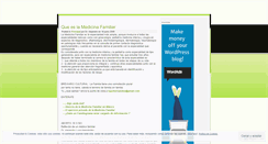 Desktop Screenshot of medicinadefamilia.wordpress.com