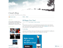 Tablet Screenshot of cloud19.wordpress.com