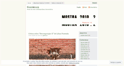 Desktop Screenshot of galeria13.wordpress.com