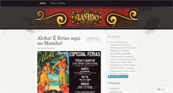 Desktop Screenshot of mambodrinkeria.wordpress.com