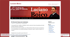 Desktop Screenshot of lucianoboico.wordpress.com