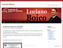 Tablet Screenshot of lucianoboico.wordpress.com