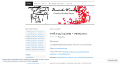 Desktop Screenshot of dominikawoznicka.wordpress.com