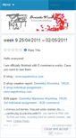 Mobile Screenshot of dominikawoznicka.wordpress.com