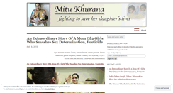 Desktop Screenshot of mitukhurana.wordpress.com