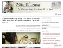 Tablet Screenshot of mitukhurana.wordpress.com