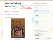 Tablet Screenshot of amimy614.wordpress.com