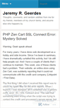Mobile Screenshot of jgeerdes.wordpress.com