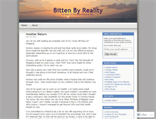 Tablet Screenshot of bittenbyreality.wordpress.com